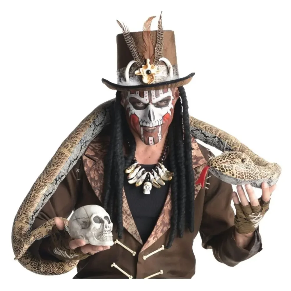 Voodoo Witch Doctor Necklace Dress Up Halloween Costume Accessory Suit Yourself